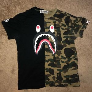 bape t shirt.